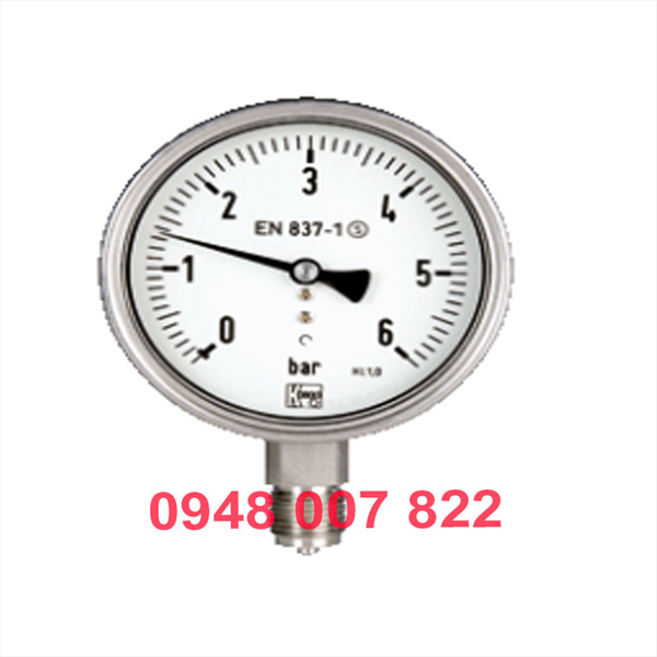 Đồng hồ đo áp suất MAN-R...S (Kobold)